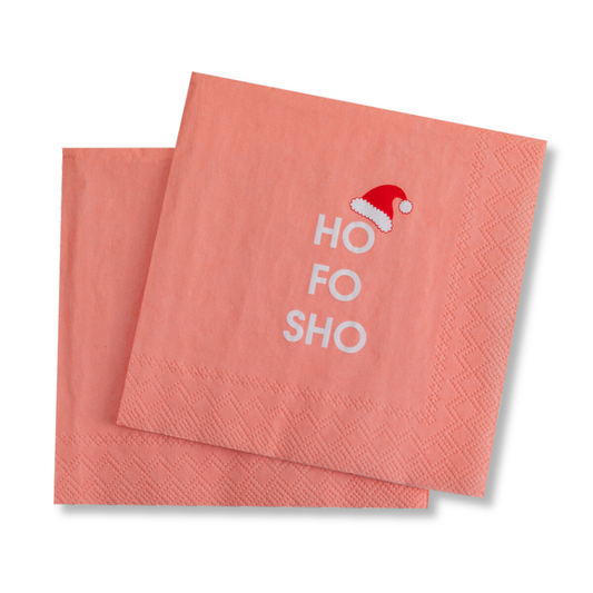 Ho Fo Sho - Holiday Cocktail Napkins