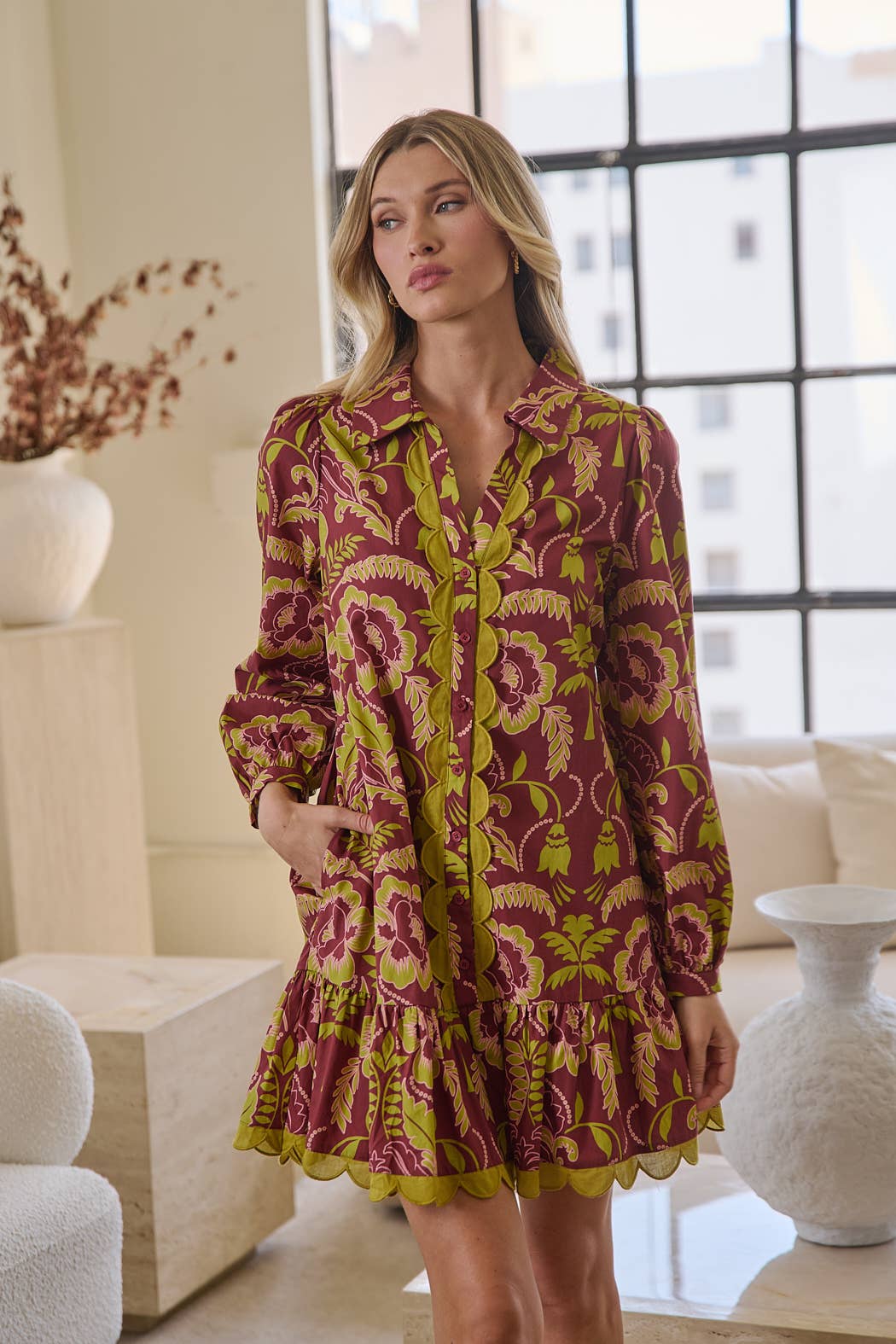Kershia Shift Mini Dress
