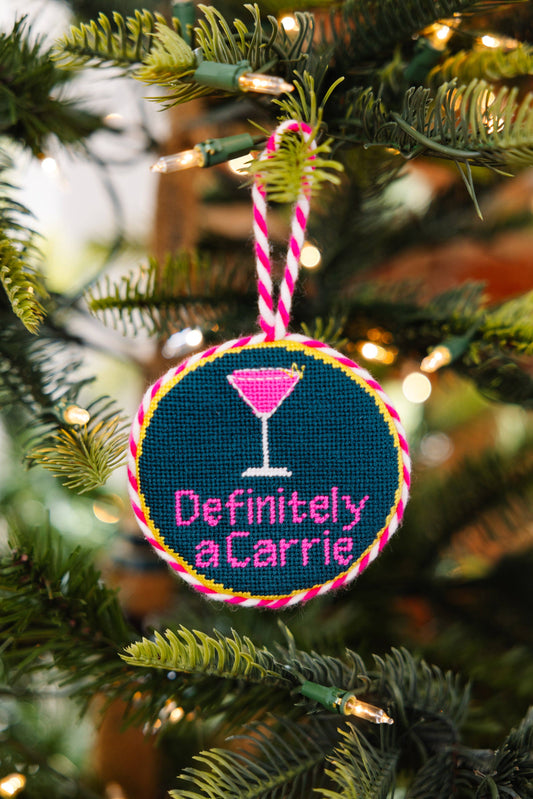 Needlepoint Ornament - Carrie