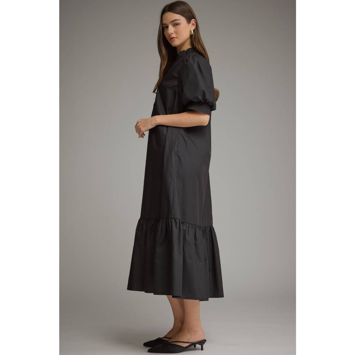 Black Midi Dress