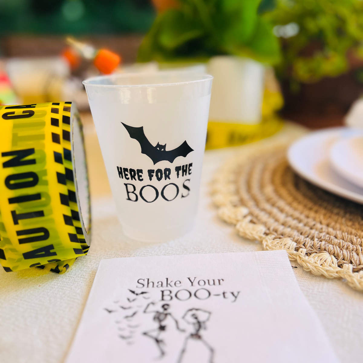 Shake Your Boo-ty Halloween Cocktail Paper Napkins