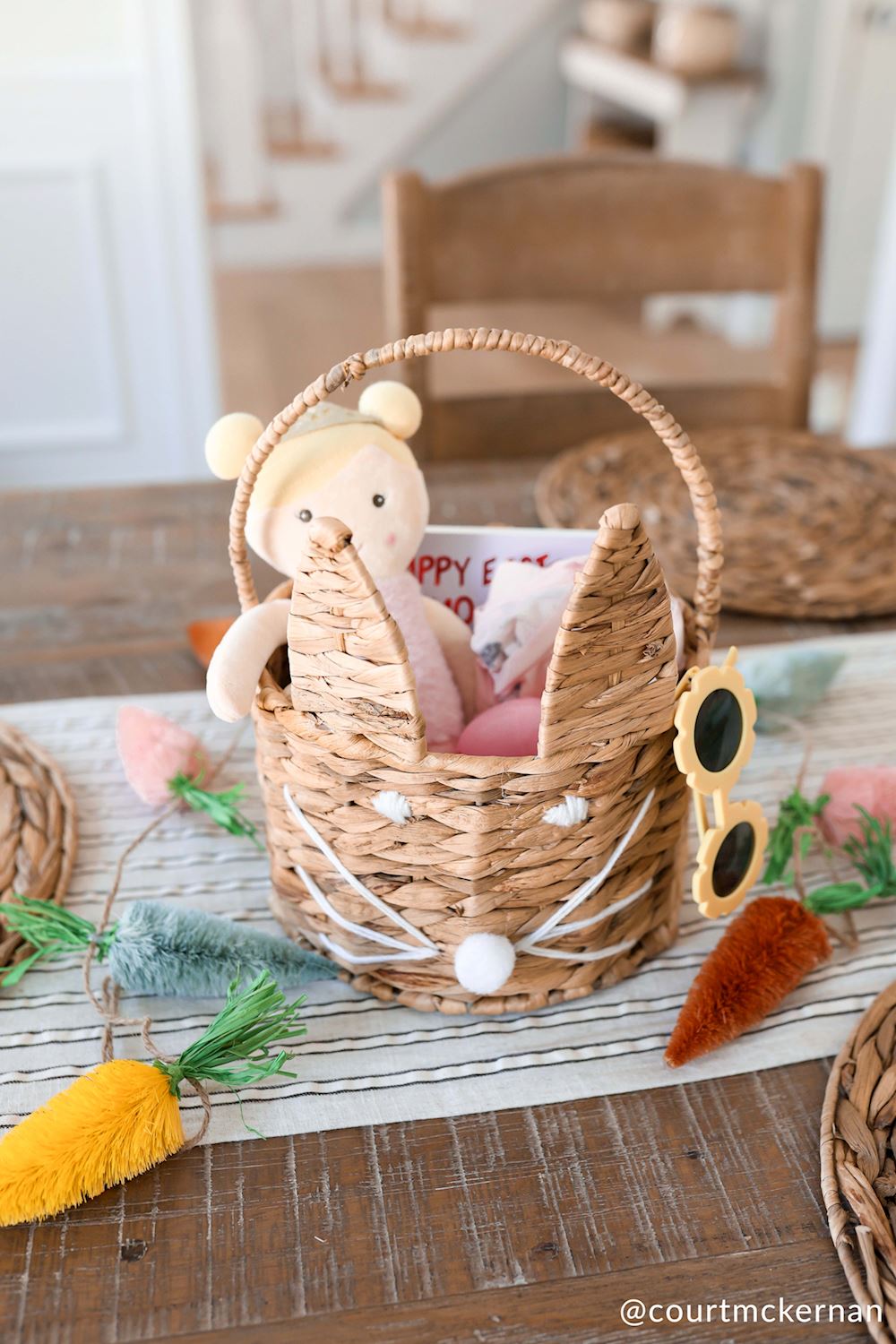 Bunny Easter Basket Set