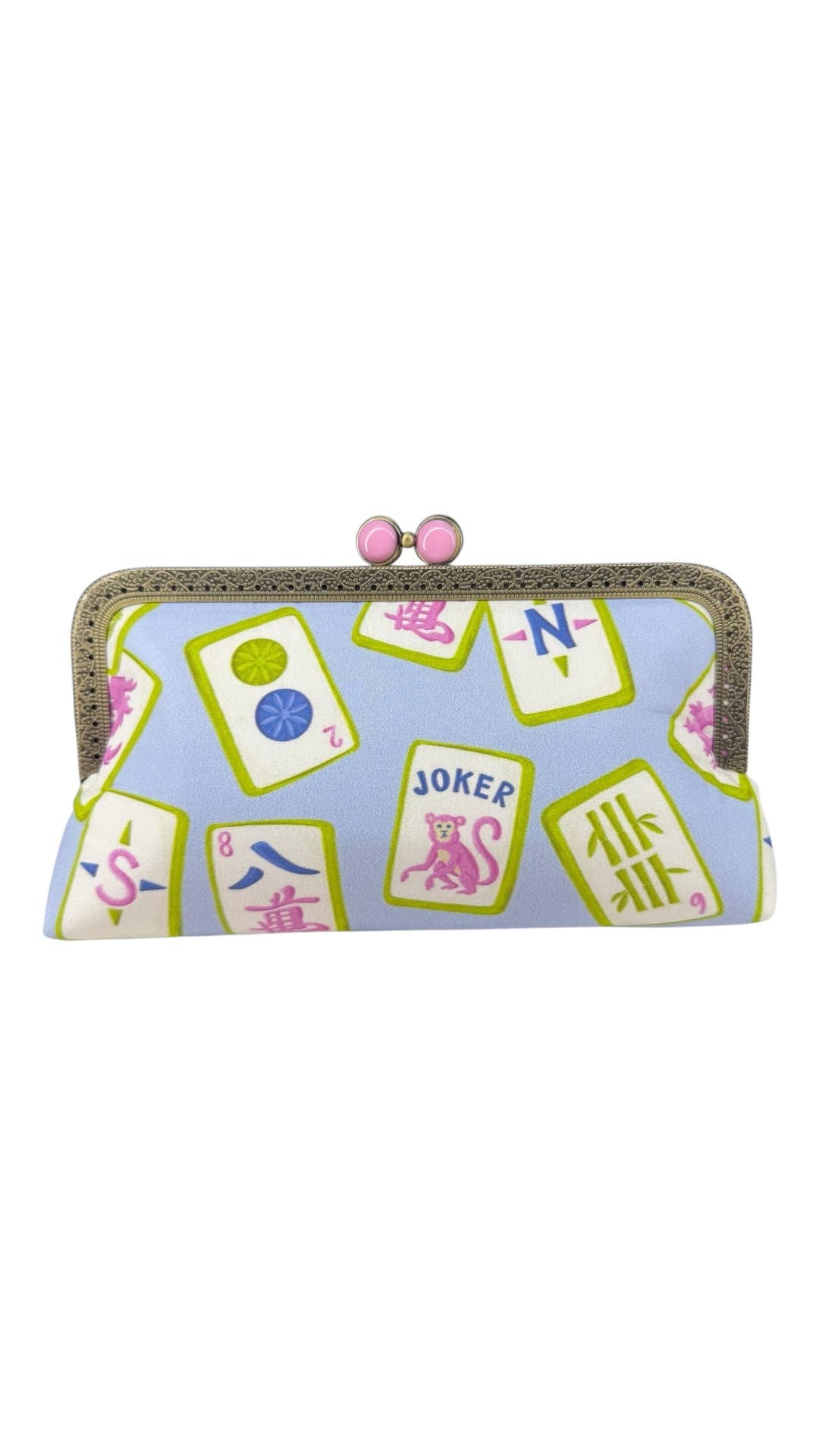 Kiki & Syds MIDI Clutch Purse - Blue