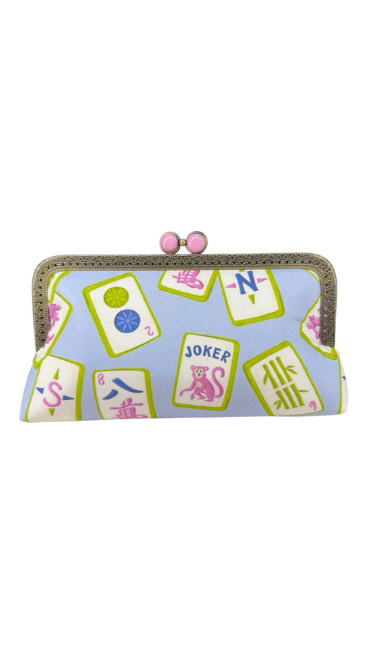 Kiki & Syds MIDI Clutch Purse - Blue