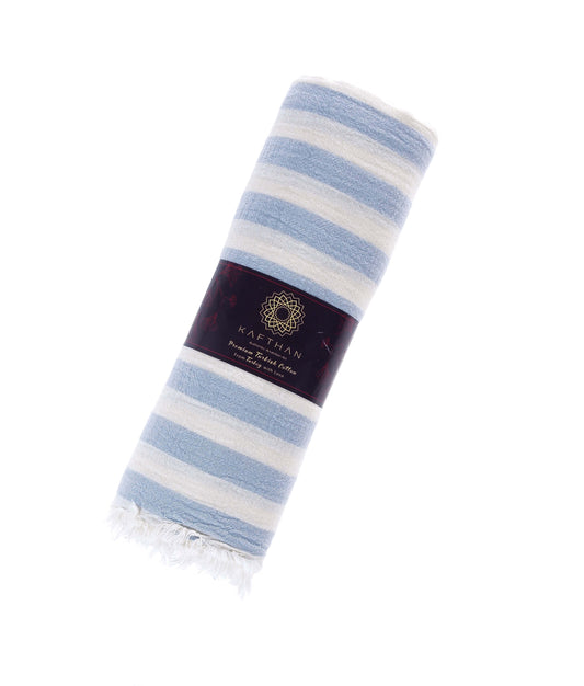 Muslin Cotton Stripe Turkish Towel