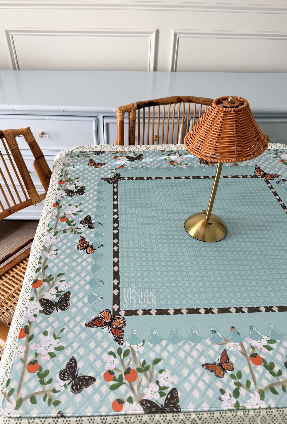 The Linden House 32.5”x 32.5” Mahjong Mat