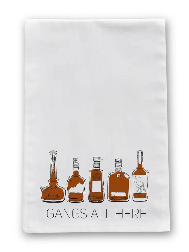 Gangs All Here Kitchen Towel