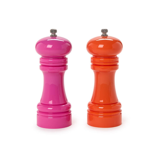 Color Pop Salt and Pepper Acrylic Grinder Mill