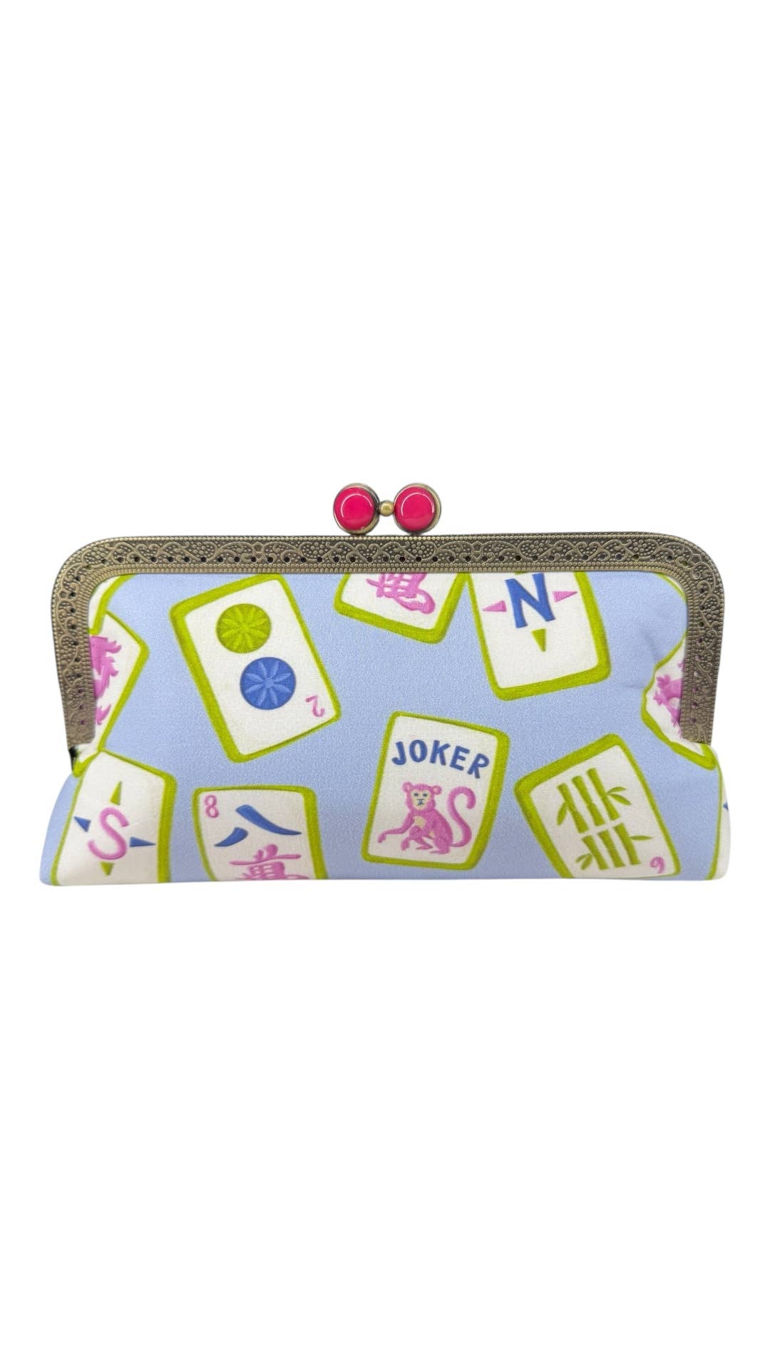 Kiki & Syds MIDI Clutch Purse - Blue