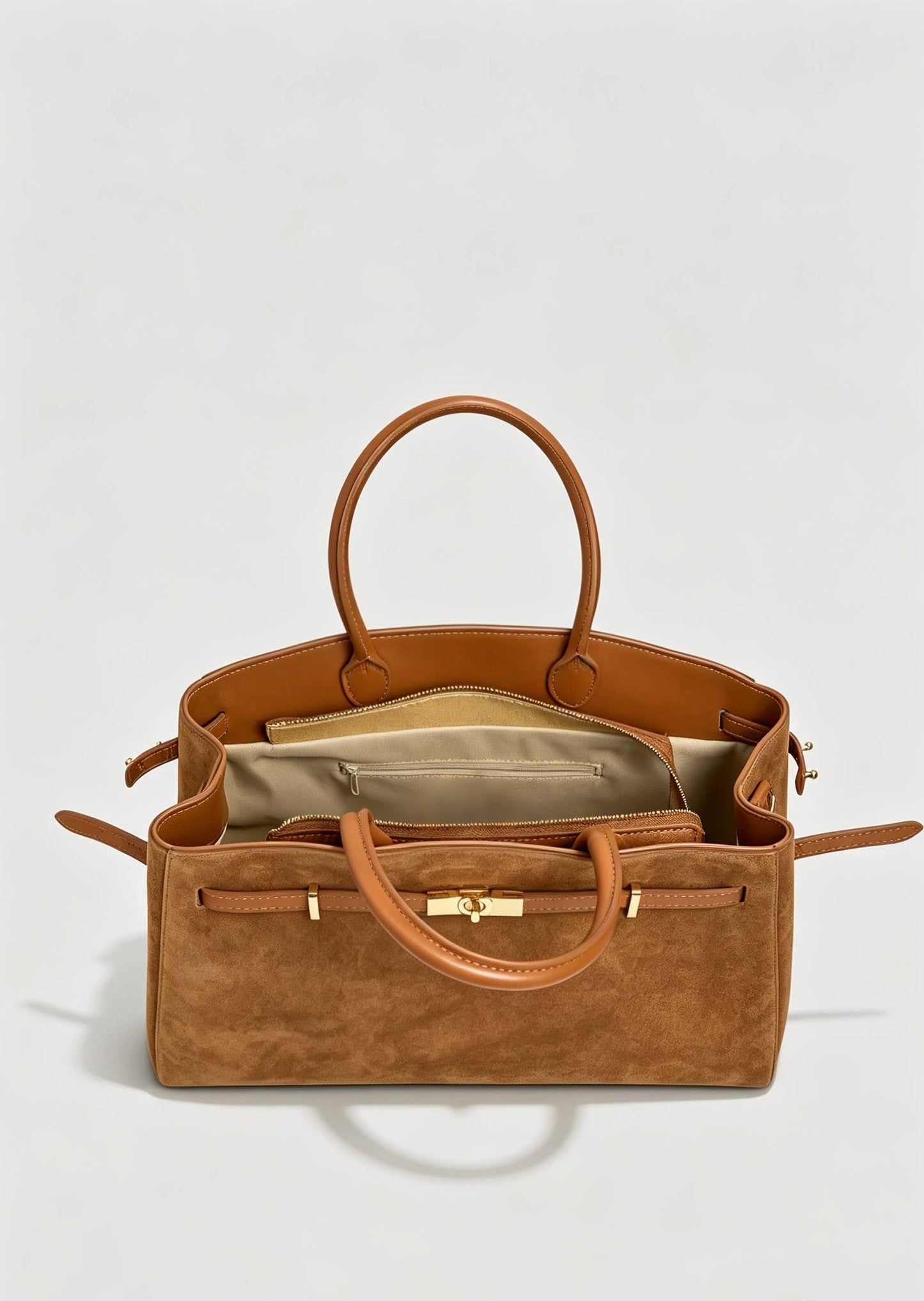 Italian Suede Tote