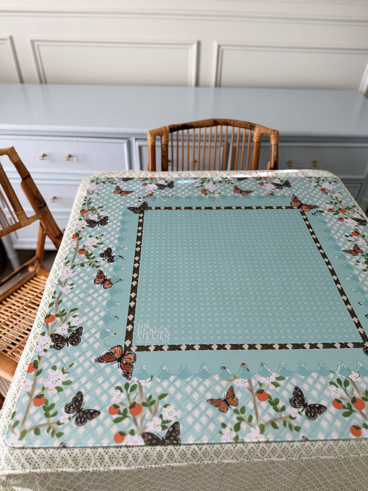 The Linden House 32.5”x 32.5” Mahjong Mat