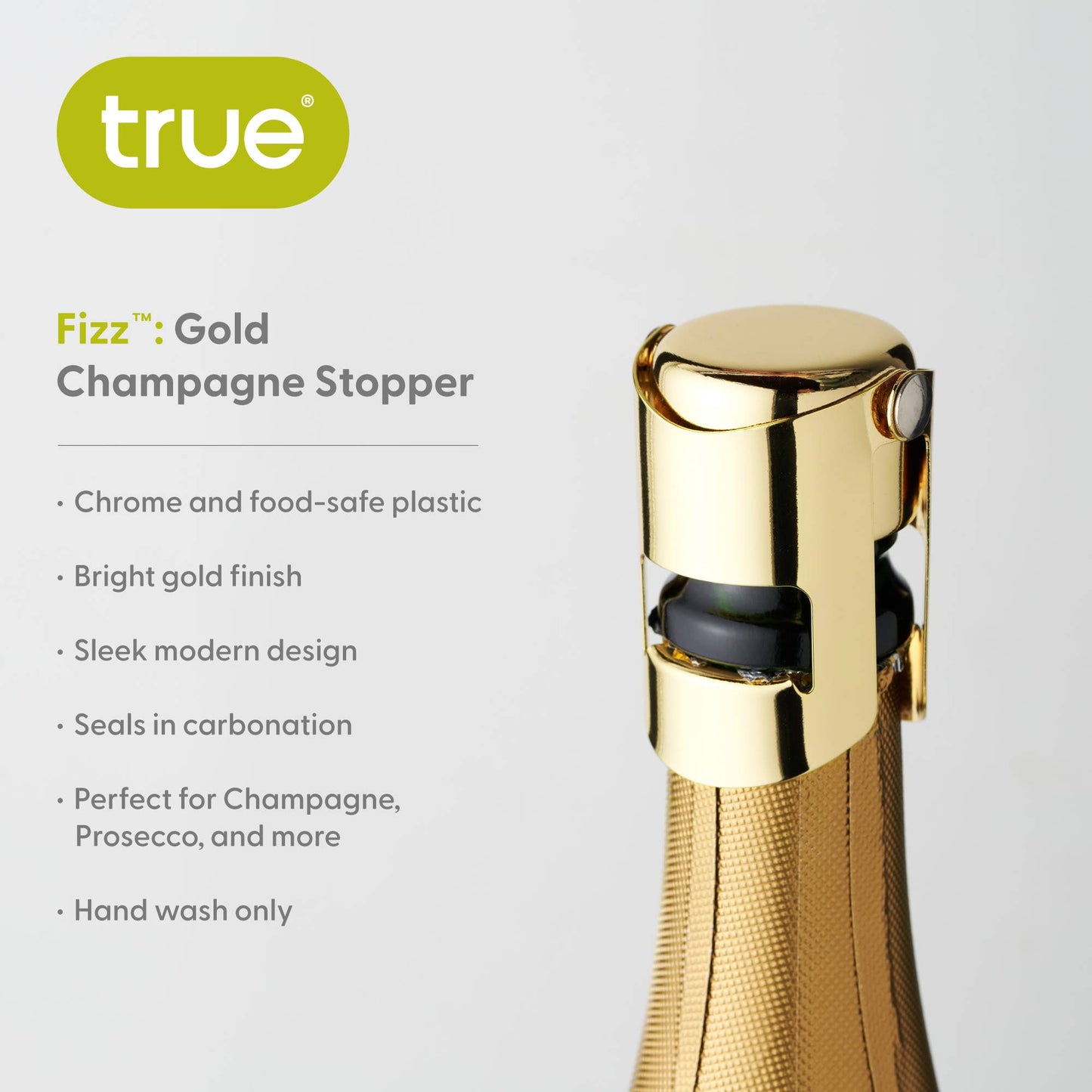 Fizz Gold Champagne Stopper