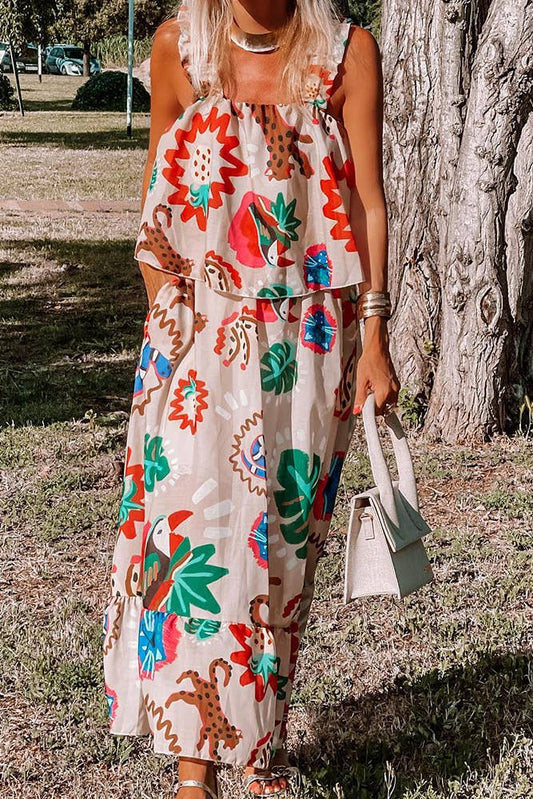 Boho Maxi Cami Dress