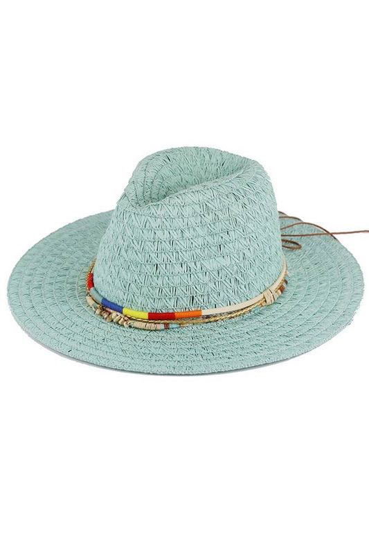 Multi Bands Straw Sun Hat