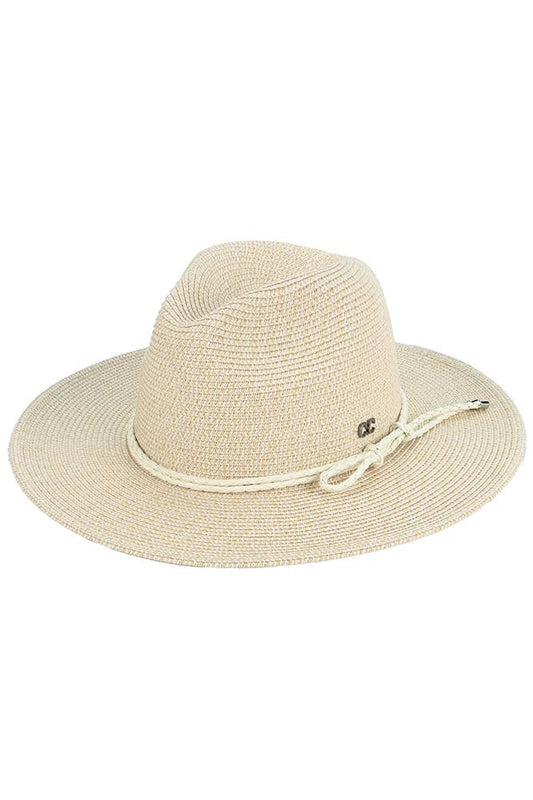 Leather String Rope Band Hat