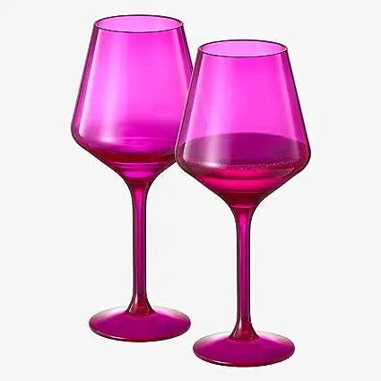 Acrylic Floating Wine Glass