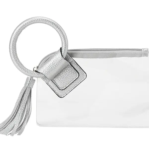 Clear Wristlet Wallet Bag