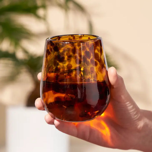 Tortuga Stemless Wine Glass