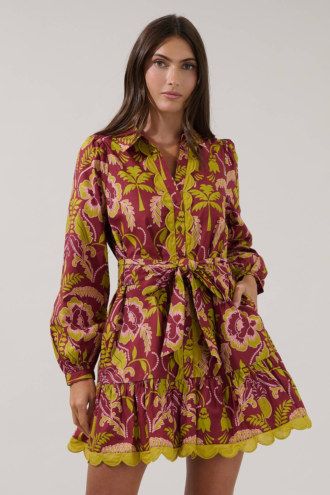 Kershia Shift Mini Dress