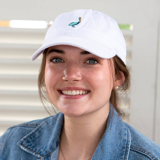 Pelican Baseball Hat   White/Multi   One Size