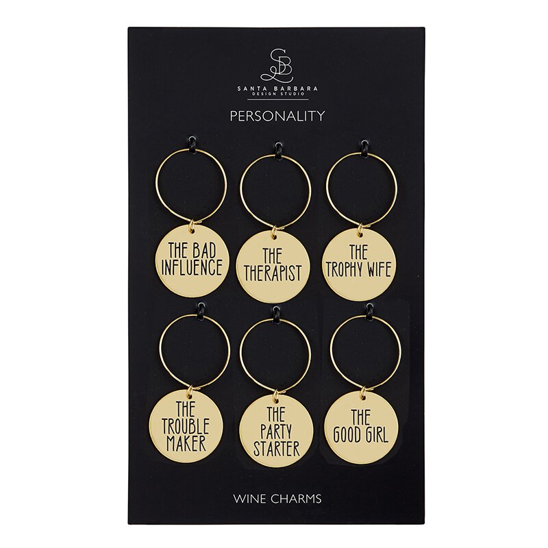 Personality - Wine Charm Set