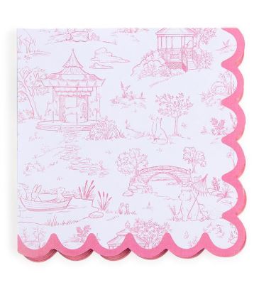 Animal Toile Cocktail Napkin