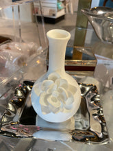 Load image into Gallery viewer, White Porcelain Bud Vase

