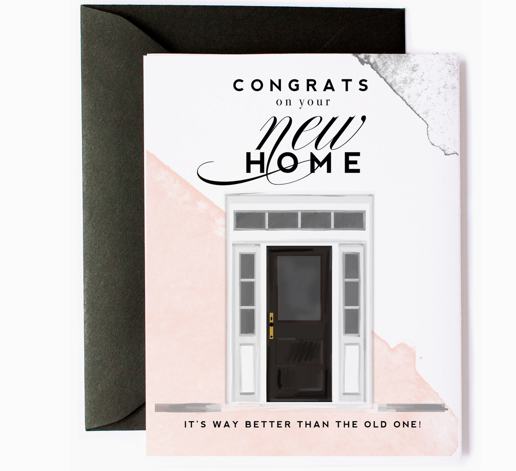 Congrats On Your New Home Greeting Card