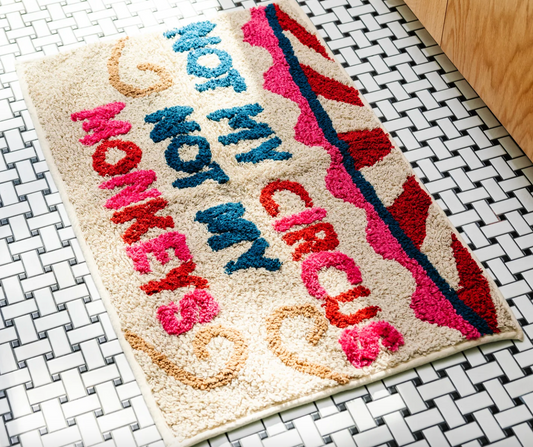 Not My Circus Bath Mat