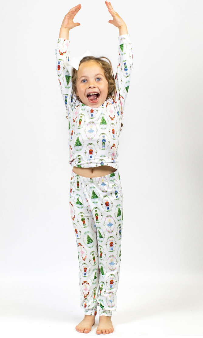 Kid's Nutcracker Waltz Pajama Set