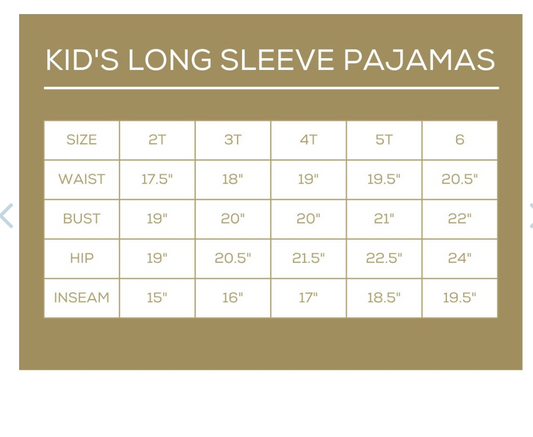 Kid's Nutcracker Waltz Pajama Set