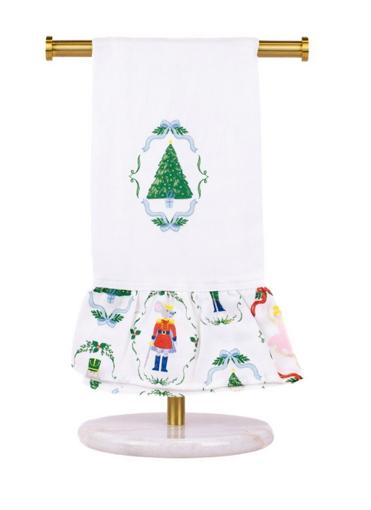 Waltz Tree Ruffle Hand Towel
