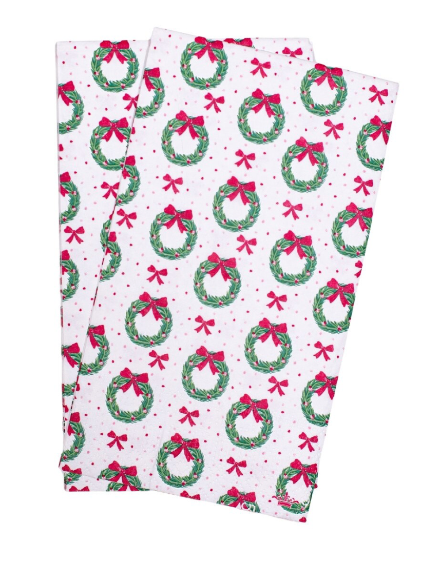 Clara Wreath Guest Napkins