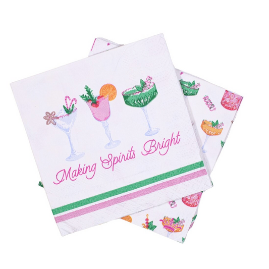 Making Spirits Bright Cocktail Napkins
