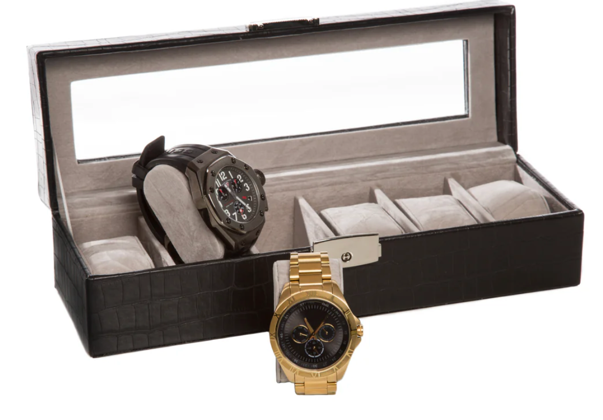 Watch It Box (Black Croco)