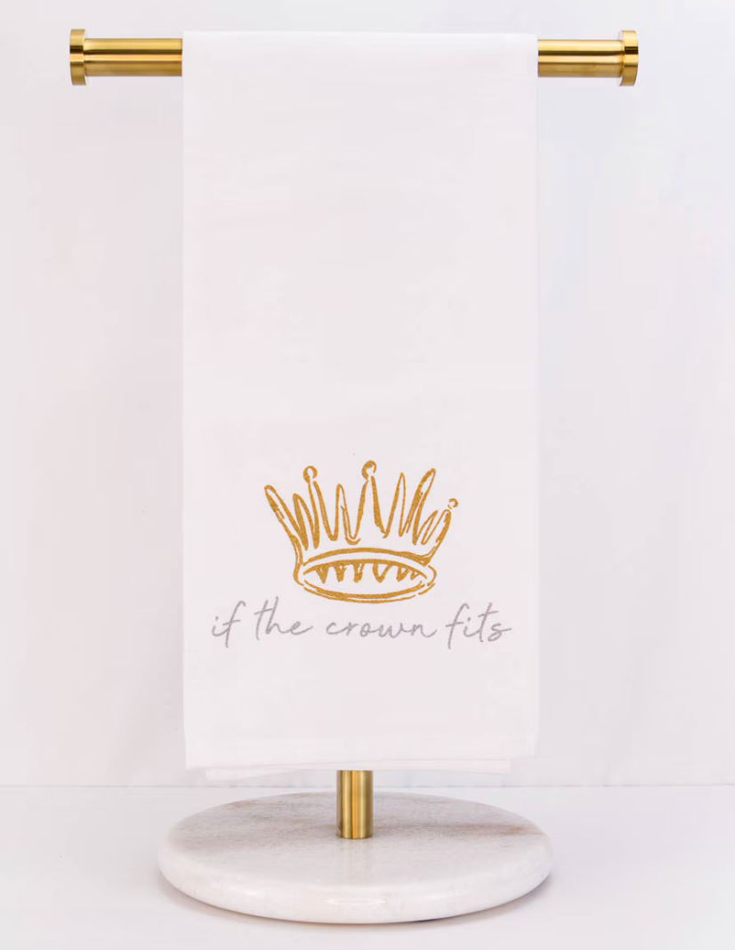 If The Crown Fits Towel