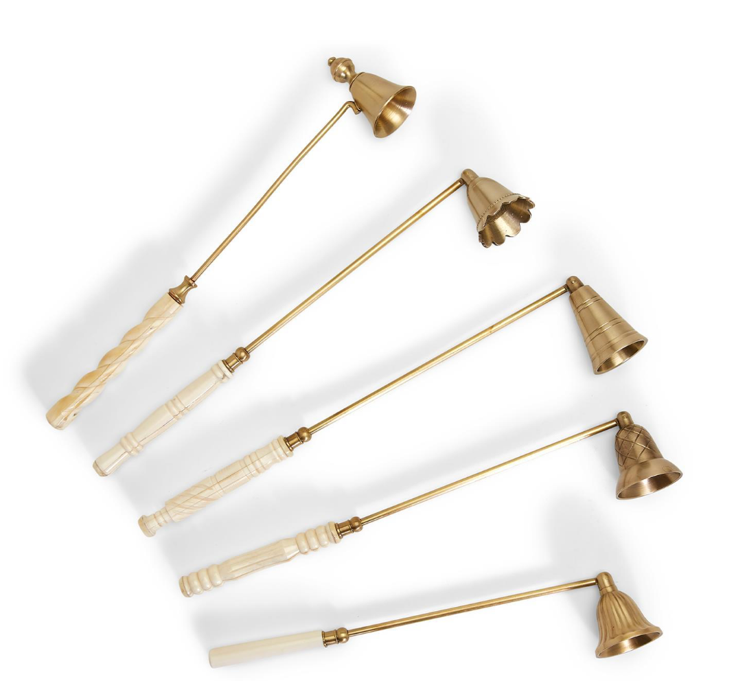 Antiqued Gold Candle Snuffer