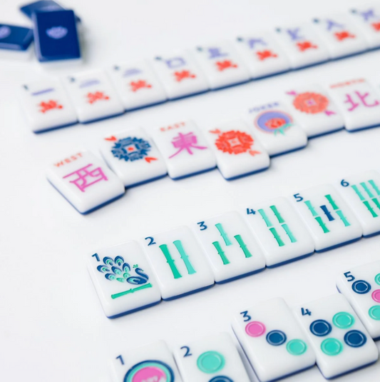 Sapphire Mahjong House Tiles