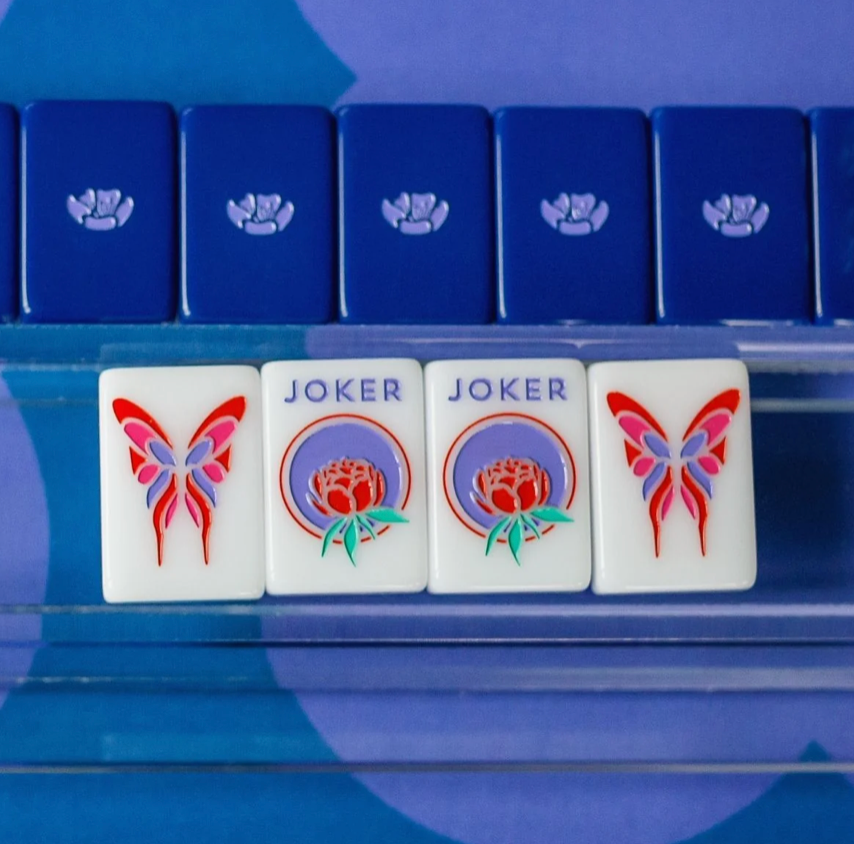 Sapphire Mahjong House Tiles