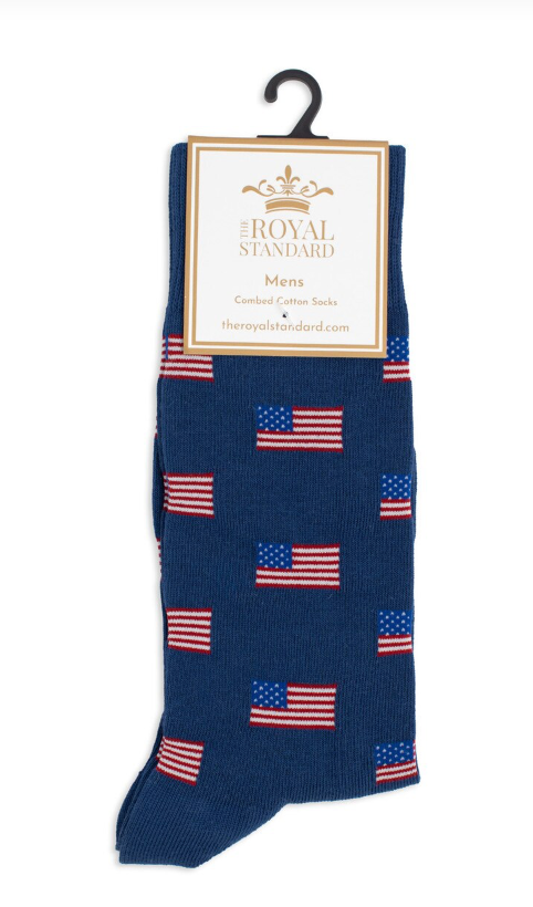 Men's American Flag Socks
