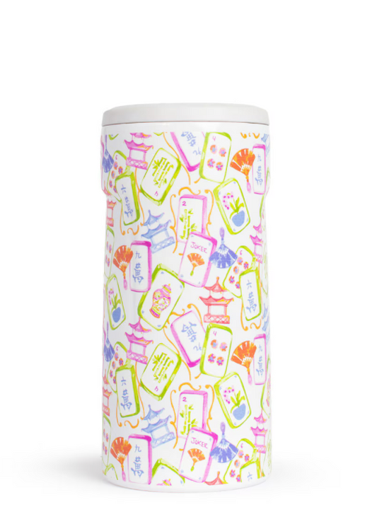 Mahjong Insulated Slim Can Cooler