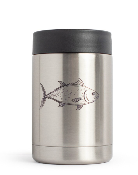 Fish Insulated Can Cooler