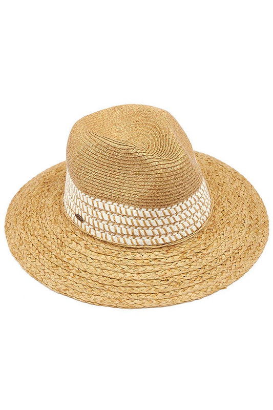 Straw Hat Stitches Woven Trim