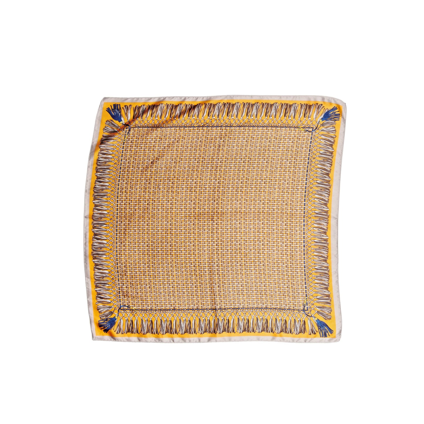 Tassel Print Silky Bandana