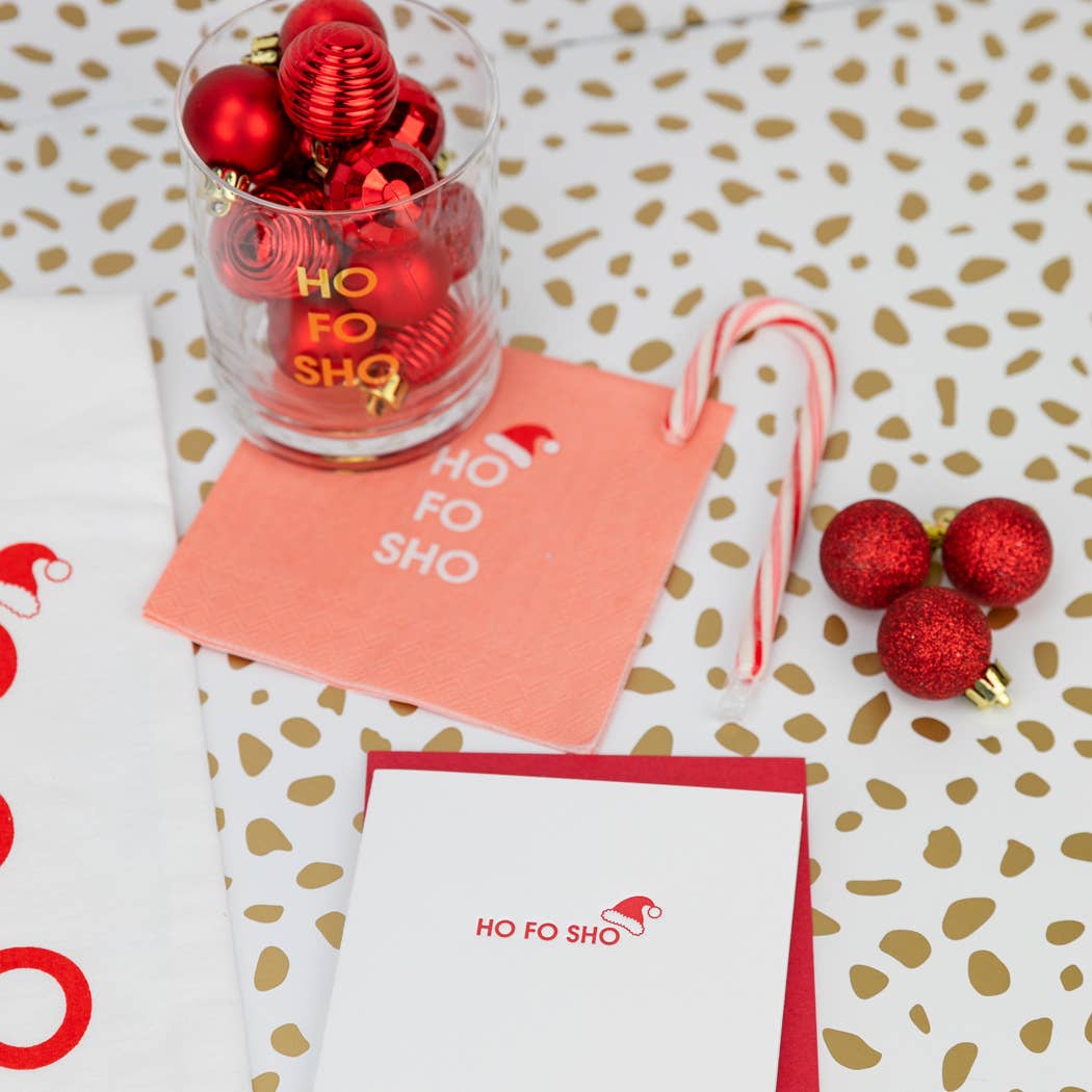 Ho Fo Sho - Holiday Cocktail Napkins