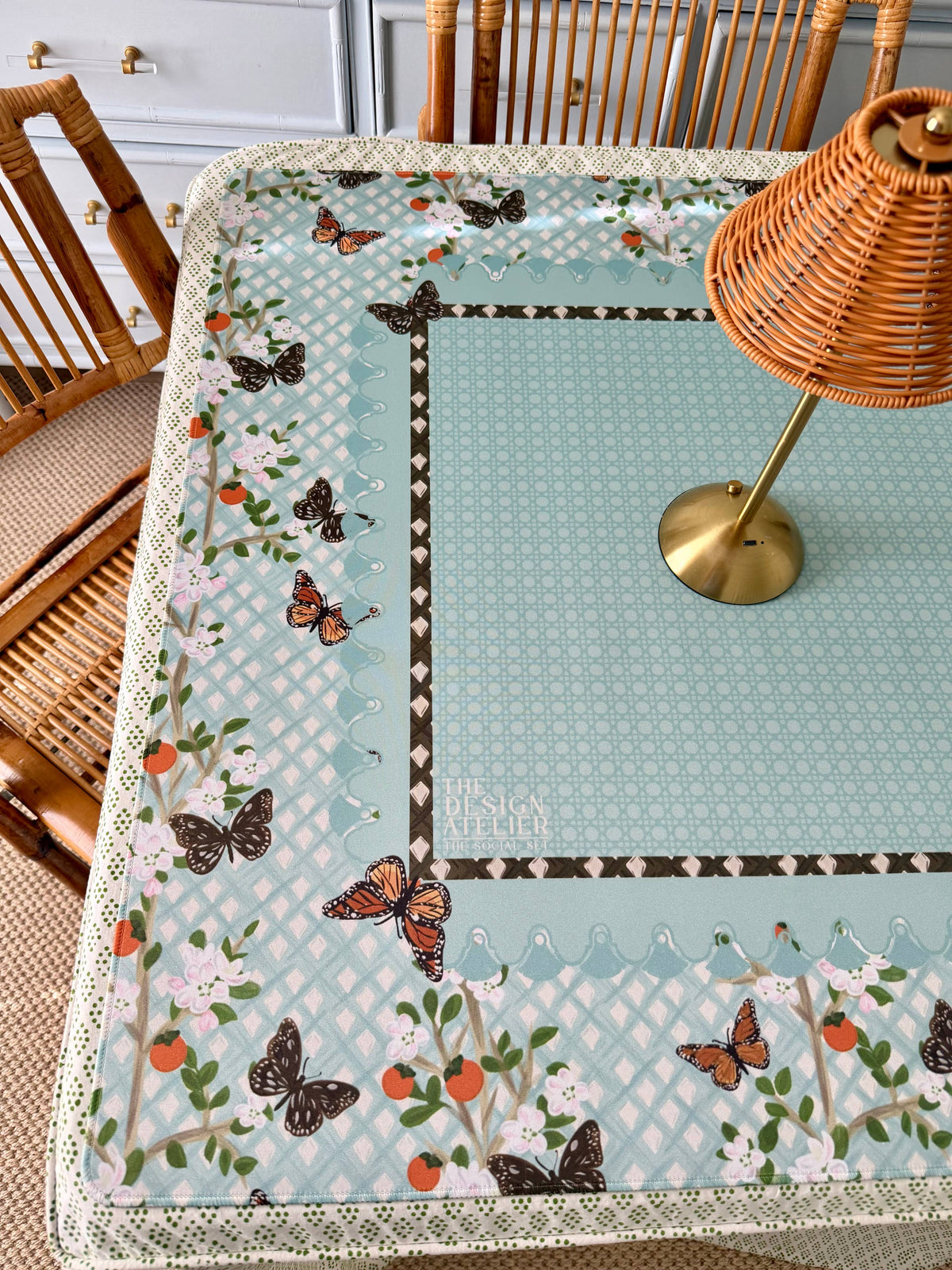 The Linden House 32.5”x 32.5” Mahjong Mat