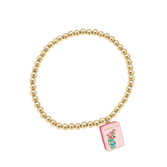 Mahjong Tile Bead Bracelet
