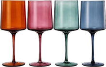 Load image into Gallery viewer, Square Crystal Wine Glass
