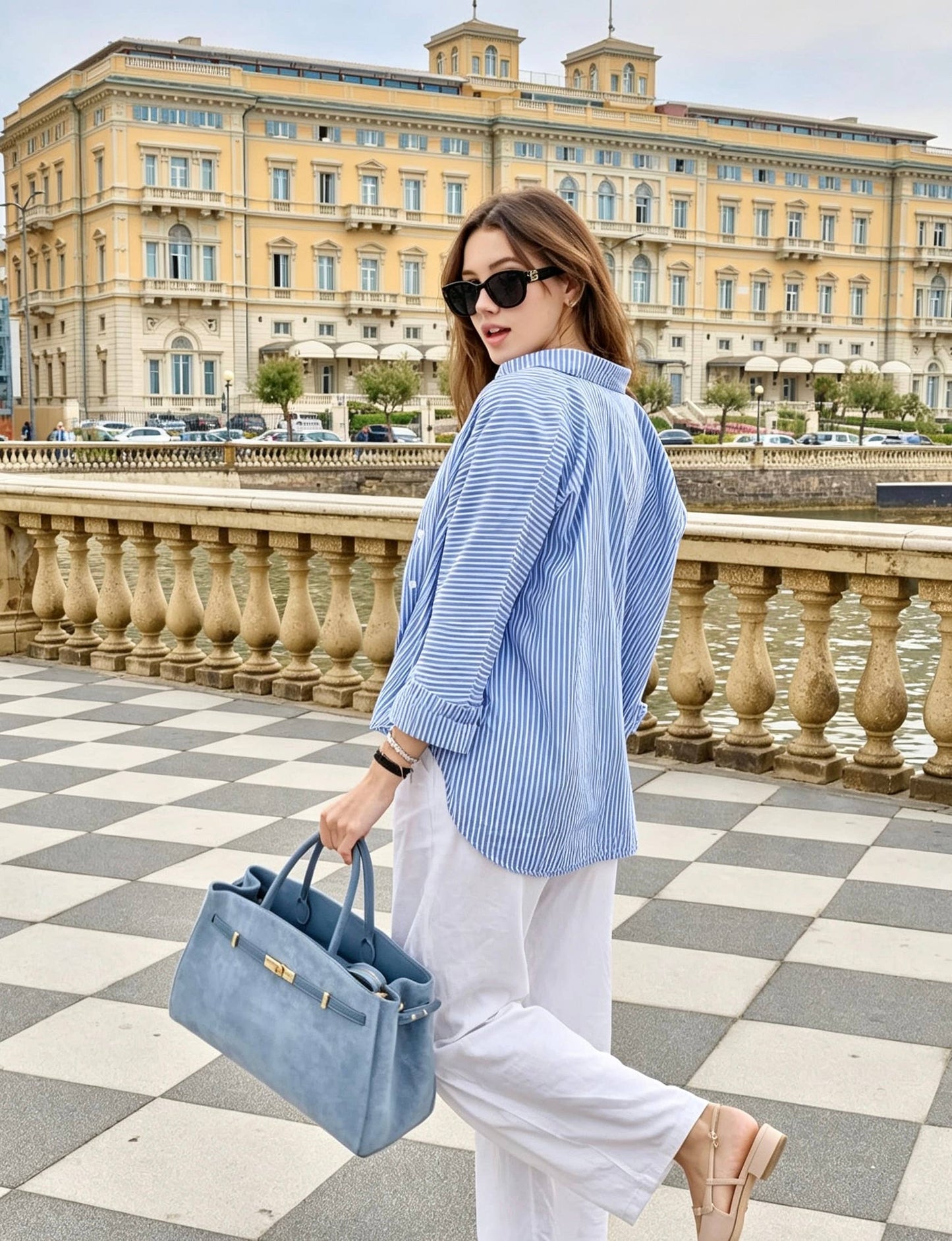 Italian Suede Tote