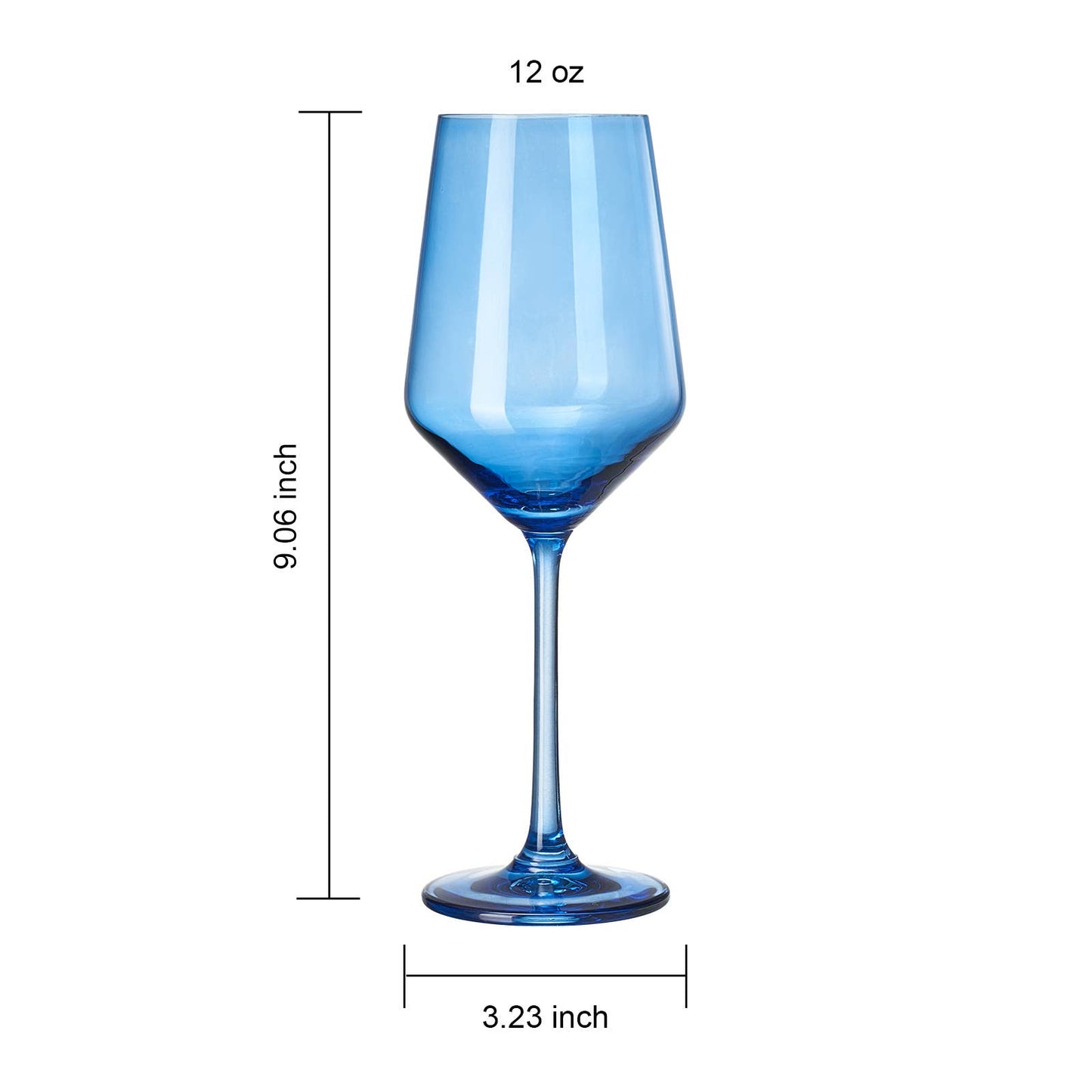 Colored Wine Glass